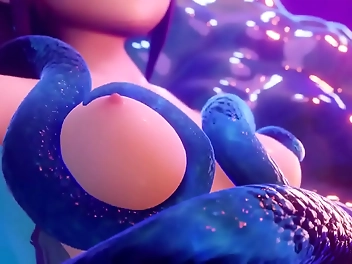 Experience Mona's Slimy Exotic Intimacy In This Must-See Video!