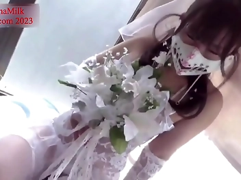 Perfecting The Ultimate Wedingding Dress With Blowing Wind - P-1: