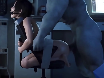 Jav Charms: 3D Animated Hardsex With A Surprisingly Huge Cock!