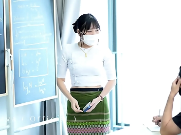 Japanese Teacher's Sensual Anal Pleasure: Behind The Scenes