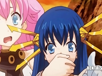 Sexy Warrioress Defeated! JAV Hentai With English Subs Exposes Consequences