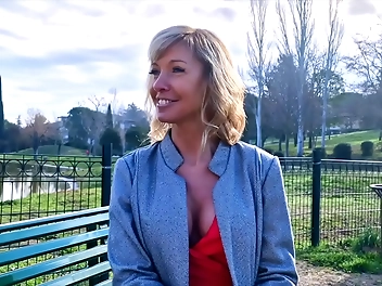 46-Year-Old MILF Emmy Explores Her Sexuality In Steamy X-Rated Audition!