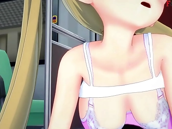 Japanese Beauty Airi Akizuki Gets Fucked Hard On The Bus ~ Orgasmic Reaction ~ Cute Blonde POV On Public Sheer