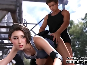 Jill Valentine's Dirty Doggystyle Cosplay - Uncensored Hentai! This Rewritten Title Is More Concise And Catchy