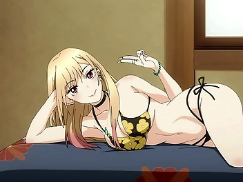 Japanese Beauty In Sexy Dress-Up Show – My Dress Up Darling Fanservice