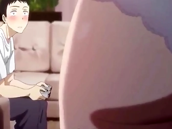 Exclusive: Blonde Stepsister Seduces Stepbrother In Hentai Game [uncensored]