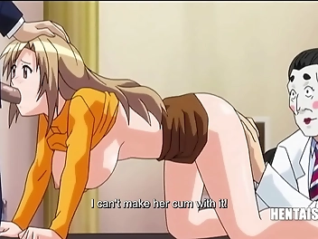 Japanese Hentai: Watch Hot Wife Get Fucked By Male Gynecologist While Her Husband Encourages!
