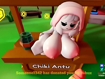 Japanese Sweetheart Chiki-antu's Enticing Figure Revealed!