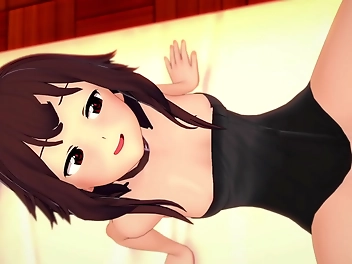 Megumin From Konosuba Gets Hot At The Nurse's Office, Wants To Fuck With No Clothes On (Uncensored Hentai)