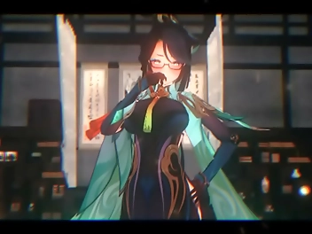 Japanese Beauties Get Gangbanged By Hunky Men In Genshin Impact