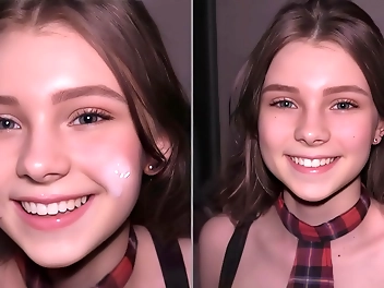 18-Year-Old Cum Dumpster Submissive: Asian Beauty Serves Up Her Hot Body!