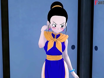 Chichi Stuck In The Kitchen: 'Dragon Ball Z EX 3' Part 2 Scene You Can't Miss! (1hr Movie On Sheer Or Ptrn)