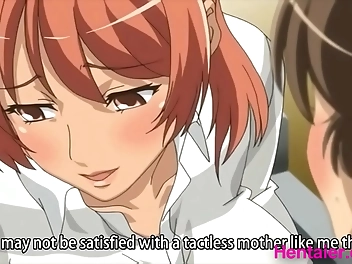 Japanese Milf With Massive Boobs Gets Fucked By Birthday Boy - Hentai Heaven!