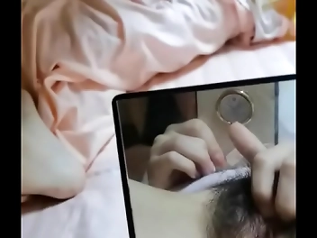 Japanese Girl Discovers Her 'Happy Place' - Intimate Exploration In Private