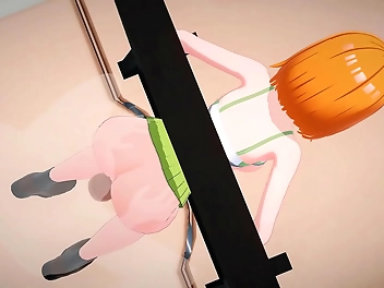 Jav Hottie Yotsuba Nakano In Salacious 3D Hentai Sex