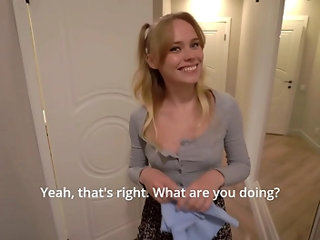 JAV, Cam-Style: Stepbro Wants His Sexy Stepsister's Blowjob And Cumshot