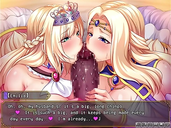 Japanese Beauties: Corrupted Queen And Princess Turn Slutty In Part 2 (English Subtitles)