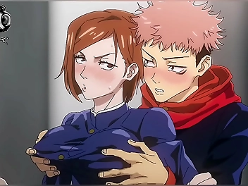 Sultry Japanese Beauty Shows Off Her Sexy Moves In Jujutsu Kaisen Kabaneri Of The Iron Fortress!