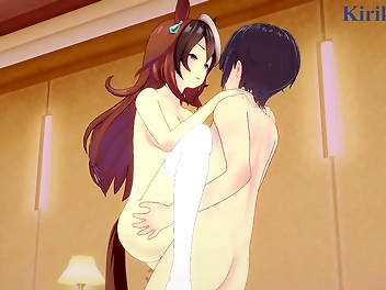 Japanese Pornstar Symboli Rudolf's Steamy Sex Scene From Ume Musume Pretty Derby Hentai