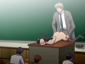 Japanese Teacher Pounds Students At School - English Subs Available