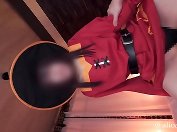 Japanese Cosplayer Tempts Boyfriend With Mesugaki And Ohohon Dressing