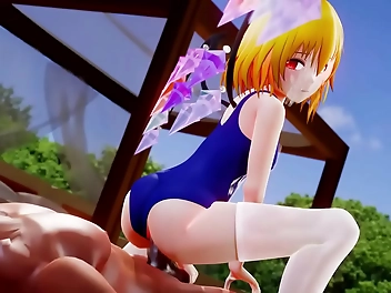 Japanese Beauty Teases Cowgirl Play With Fran-chan!