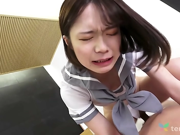 Jav Ayumi In Sexy Cotume Gives Ultimate Pleasure To Her Lover