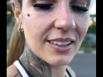 Japanese Babe Uncensored: Public Blowjob For Cash! ( English Language)