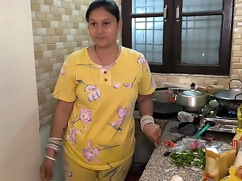 Japanese Wife Gets Pounded By Her Horny Husband In The Kitchen!