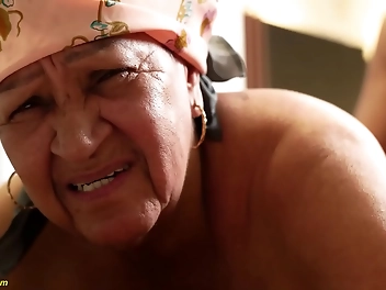 72-Year-Old Grandma Loves Rough Anal Fun!