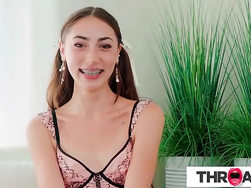 Japanese Beauty Yuri Loves Deep Throating Massive Cock!