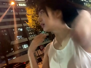 Japanese Beauty Queen Runner's Wife Gets Exposed With Cuckolding Blowjobs!