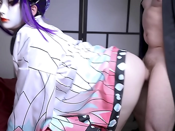 Japanese Beauty Shinobu Kocho Gets Spanked And Fucked By Bella Hentaigirl