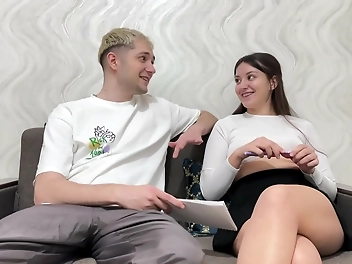Sensual Tutoring: Step Sis Showers Step Bro With Attention For Homework Help
