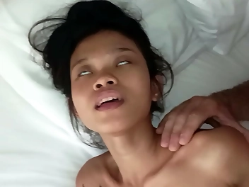 Japanese Beauty Fulfills New Year's Resolution With First Anal Sex On New Year's Night!