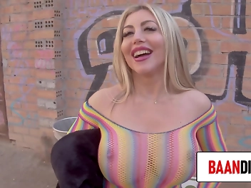 Spicy Spanish Damsel Fucks Me Instead Of Her Husband - Watch How She Screws Me Tight!