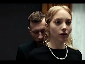 Japanese Boss Freezes Bella's Body, Fucks Her To Make Her Orgasm